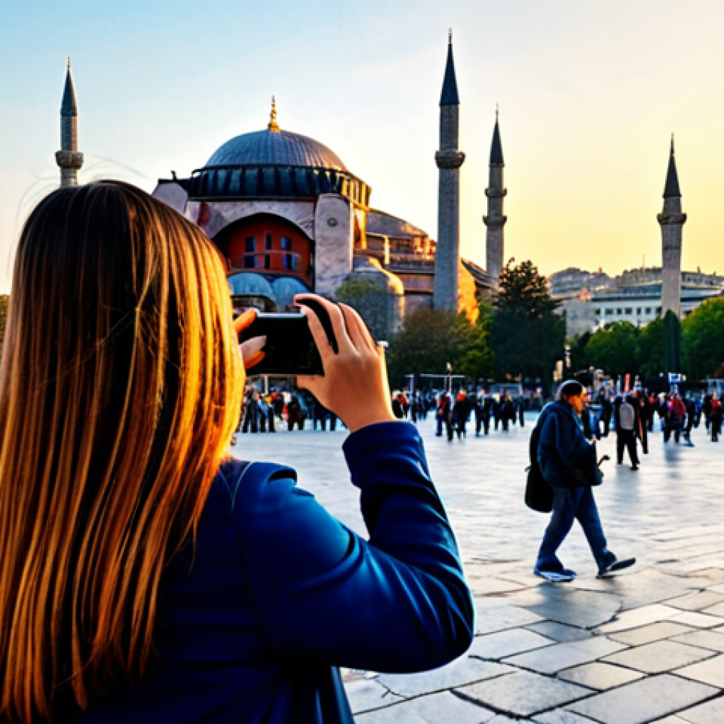 스토리텔러로서의 자기 브랜드 만들기 - **

A professional travel blogger, fully clothed in stylish, modest clothing suitable for exploring ...