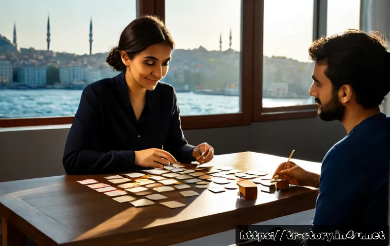 Home 17 스토리텔러 실무에서의 창의적 문제 해결 사례 연구 - Photorealistic creative problem-solving workshop in a modern Istanbul production studio, a Turkish s...
